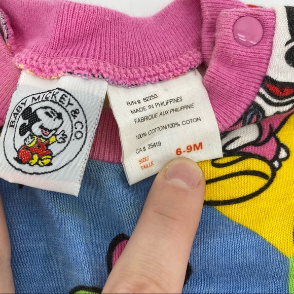 Vintage baby tee- Mickey Mouse - Picture 3 of 3